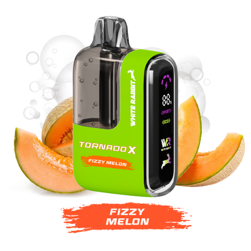 Fizzy melon Tornado X 25000 Puffs - Tornado & White Rabbit