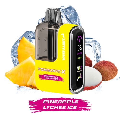 Pineapple litchi ice Tornado X 25000 Puffs - Tornado & White Rabbit