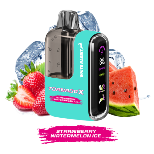 Strawberry watermelon ice Tornado X 25000 Puffs - Tornado & White Rabbit