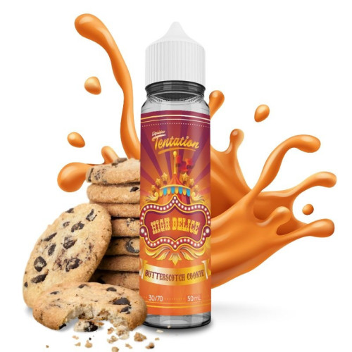 Tentation - BUTTERSCOTCH COOKIES HD 50ml - LIQUIDEO