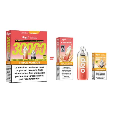 Triple Mangue 30k Dojo Bundle - Dojo by Vaporesso