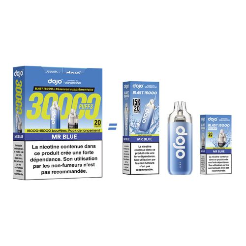 Mr Blue 30k Dojo Bundle - Dojo by Vaporesso