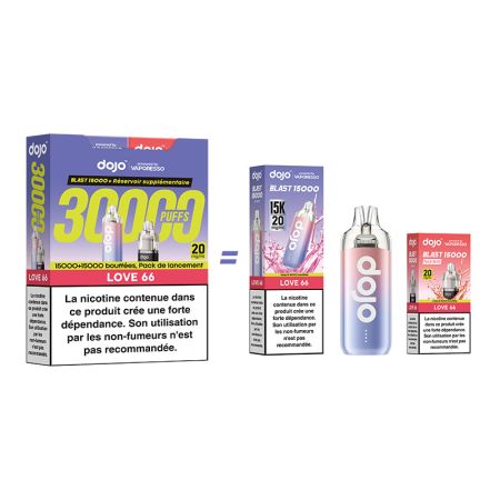 Love 66 30k Dojo Bundle - Dojo by Vaporesso