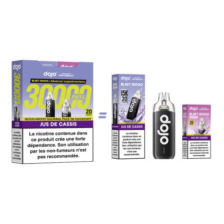 Jus de Cassis 30k Dojo Bundle - Dojo by Vaporesso