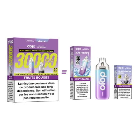 Fruits Rouges 30k Dojo Bundle - Dojo by Vaporesso