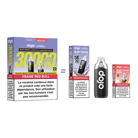Fraise Red Bull 30k Dojo Bundle - Dojo by Vaporesso