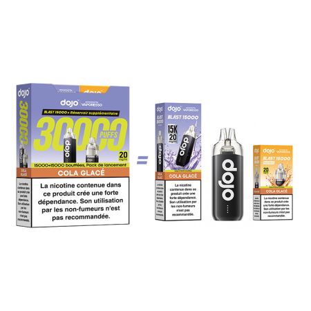 Cola Glacé 30k Dojo Bundle - Dojo by Vaporesso