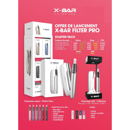 Pack Filter PRO -X-BAR
