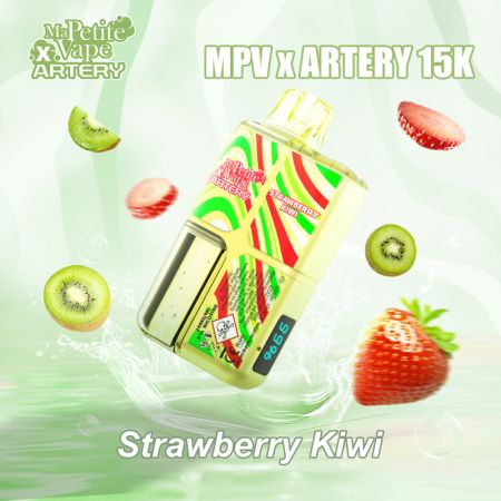 Strawberry Kiwi 15000 Puffs - Ma Petite Vape X Artery