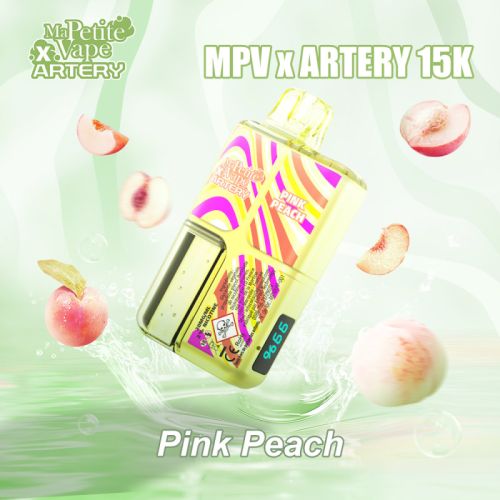 Pink Peach 15000 Puffs - Ma Petite Vape X Artery