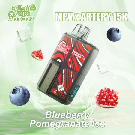Blueberry Pomegranate Ice 15000 Puffs - Ma Petite Vape X Artery