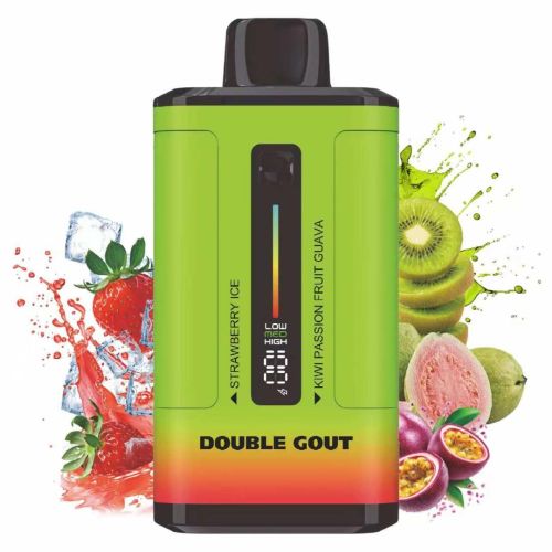 Strawberry Ice + Kiwi Passion Fruit Guava 30K - DOUBLE GOUT