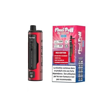 Red Edition 4in1 Pro Max 100K - Maxi Puff