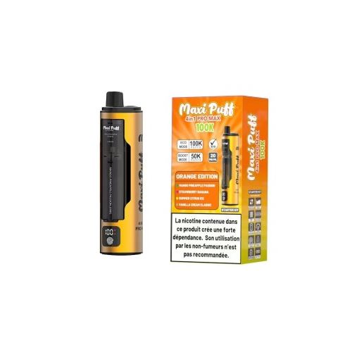 Orange Edition 4in1 Pro Max 100K - Maxi Puff