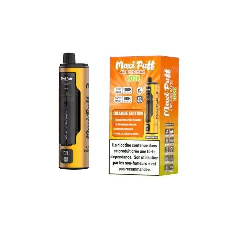 Orange Edition 4in1 Pro Max 100K - Maxi Puff
