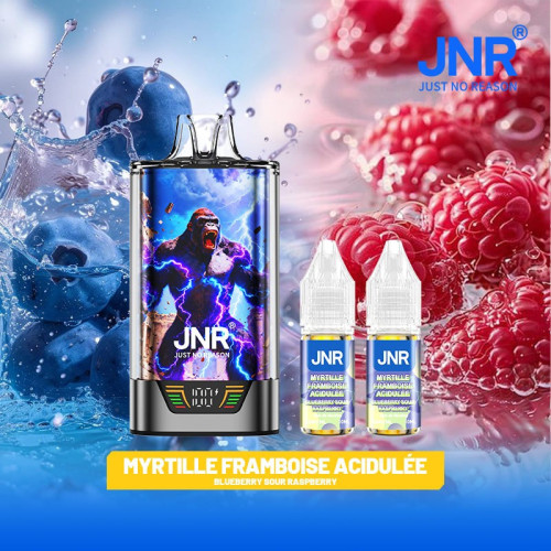 Blueberry Sour Raspberry 43000 Puffs - GorillaX JNR
