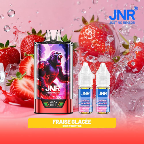 Strawberry Ice 43000 Puffs - GorillaX JNR