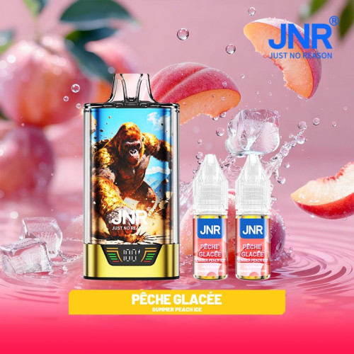 Summer Peach Ice 43000 Puffs - GorillaX JNR