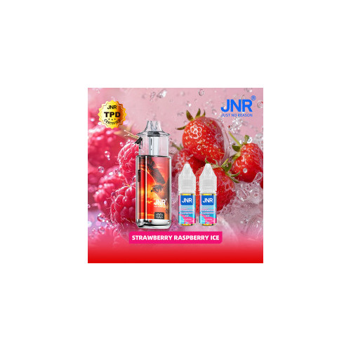 Strawberry Raspberry Ice 40000 Puffs - FALCON NEXUS JNR