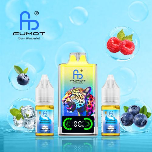 Blue Razz Ice 40000 Puffs - LEOPARD FUMOT