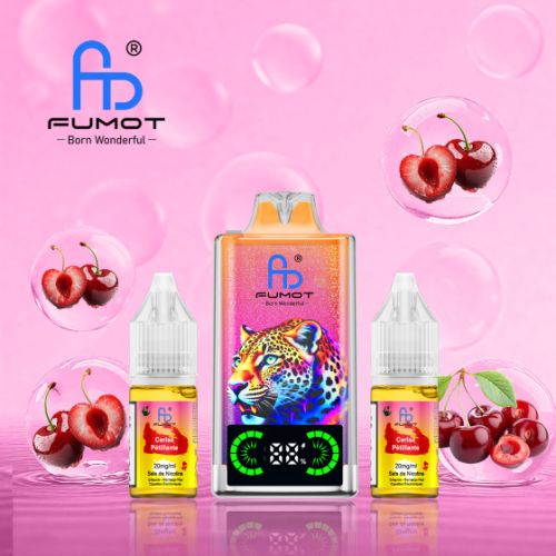 Fizzy Cherry 40000 Puffs - LEOPARD FUMOT
