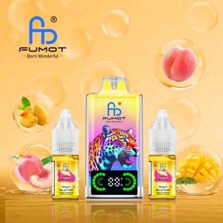 Peach Mango 40000 Puffs - LEOPARD FUMOT