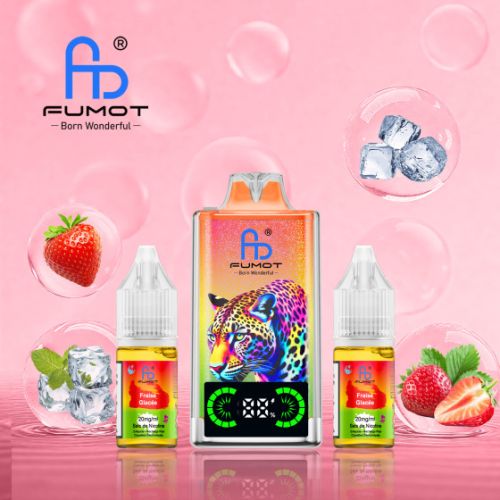 Strawberry Ice 40000 Puffs - LEOPARD FUMOT