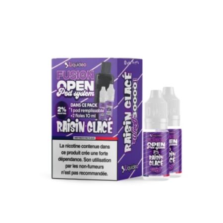 Raisin Glacé 30K FUSION OPEN - Liquideo