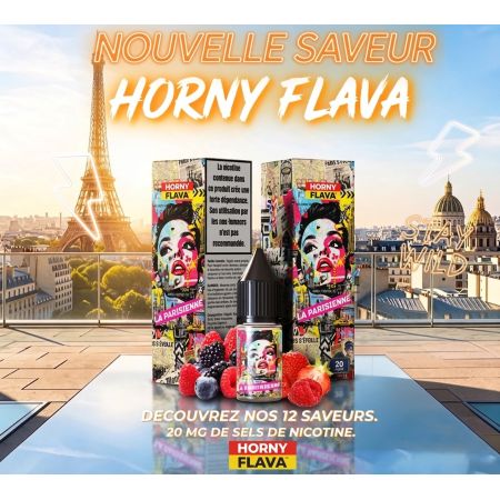 La Parisienne 10ml - Sel de Nicotine - HORNY FLAVA