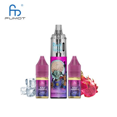 Black Dragon Ice 20000 puffs TORNADO - RANDM FUMOT