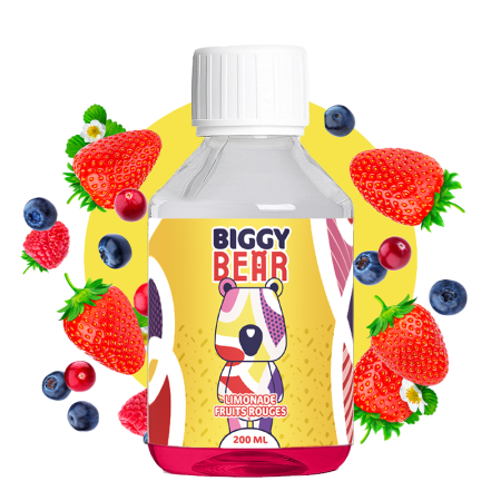 Kopie von Kopie von Fruits rouges Grenade Fraise des bois acidulée 200ml - Biggy Bear