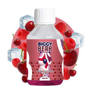 Kopie van Kopie van Kopie van Kopie van Fruits rouges Grenade Fraise des bois acidulée 200ml - Biggy Bear