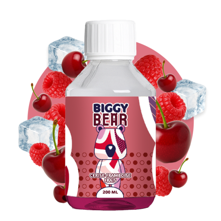 Kopie van Kopie van Kopie van Kopie van Fruits rouges Grenade Fraise des bois acidulée 200ml - Biggy Bear