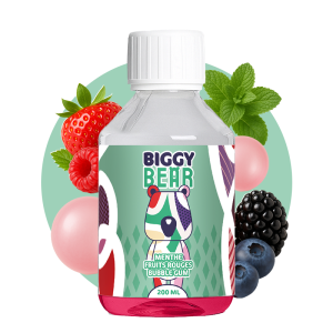 Kopie van Kopie van Kopie van Kopie van Kopie van Kopie van Fruits rouges Grenade Fraise des bois acidulée 200ml - Biggy Bear