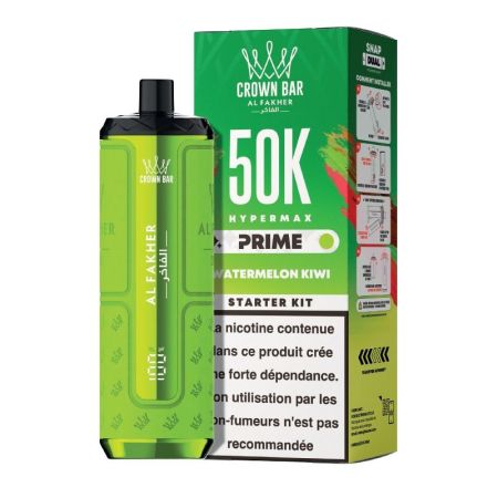 Watermelon Kiwi Hyper Max Prime 50K CROWN BAR - AL FAKHER