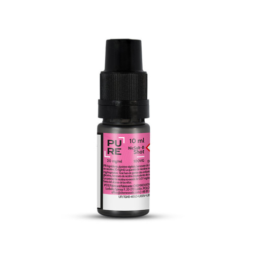 Booster de nicotine NicSalt 10ml 50/50 PURE - Pack de 100 flacons