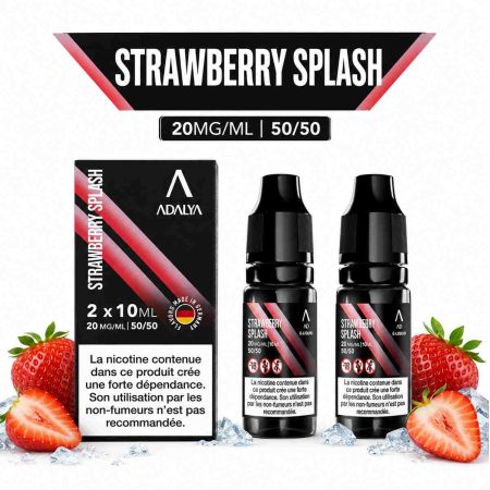 Strawberry Splash 10ml (pack de 2) - ADALYA