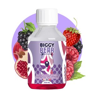 Fruits rouges Grenade Fraise des bois acidulée 200ml - Biggy Bear