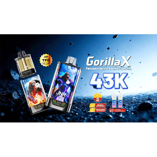GorillaX 43000 Puffs 10mg - JNR