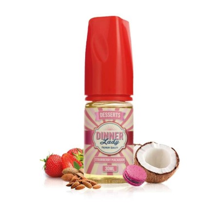 Concentré Strawberry Macaroon 30ml - Dinner Lady