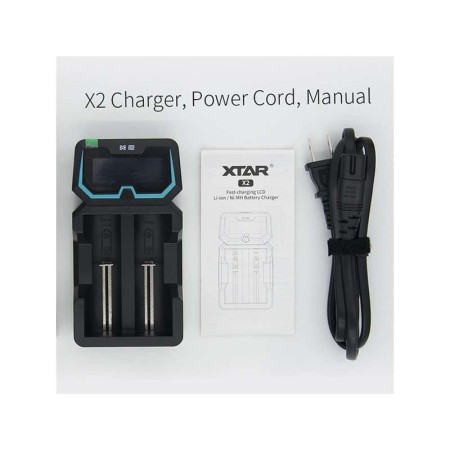 New Chargeur accu X2 (Extended Version) de XTAR