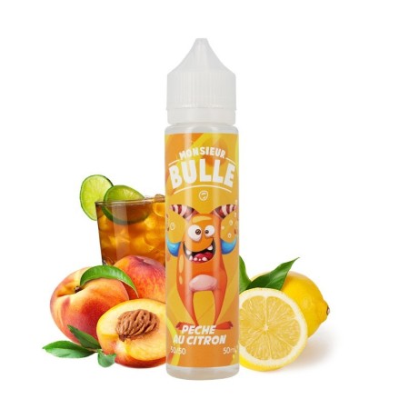 MR BULLE - PECHE AU CITRON 50ml - LIQUIDEO