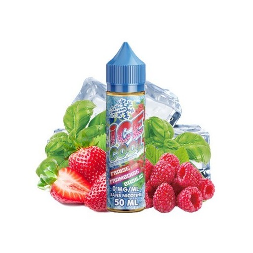 Fraise Framboise Basilic 50ml - Ice Cool