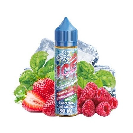 Fraise Framboise Basilic 50ml - Ice Cool