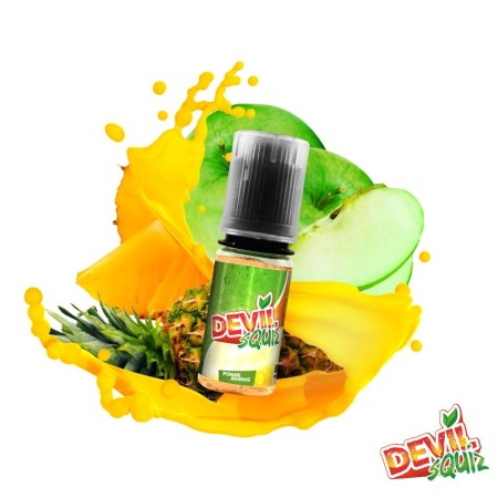 Pomme Ananas 10ml - DEVIL ICE Squiz - AVAP