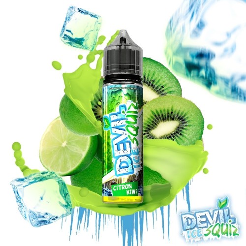 Citron Vert Kiwi 50ml - DEVIL ICE Squiz - AVAP