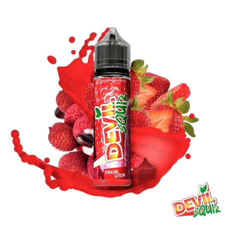 Fraise Litchi 50ml - DEVIL Squiz - AVAP