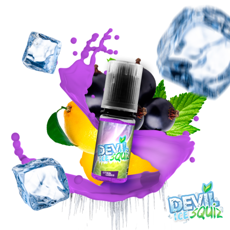Citron Cassis 10ml - DEVIL ICE Squiz - AVAP